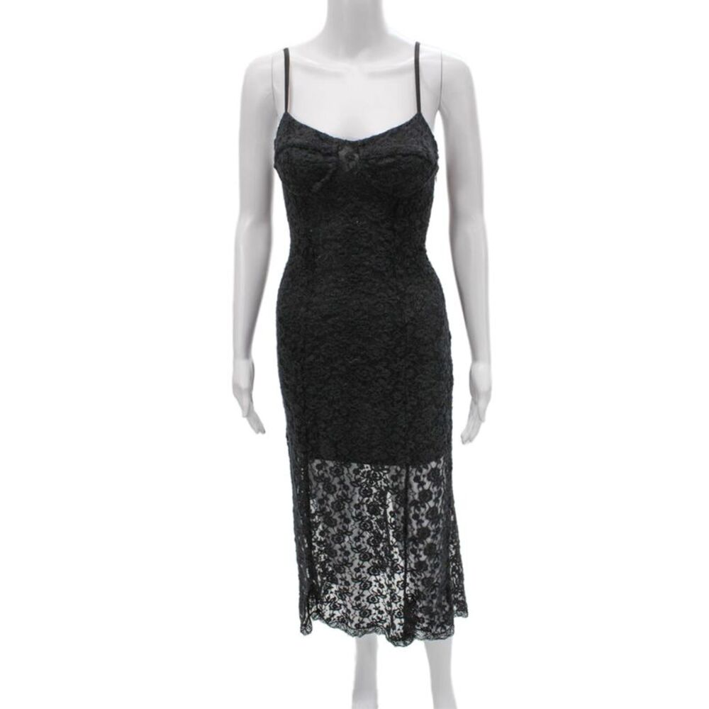 Love Shack Fancy Womens Maxi Floral Sweetheart Sleeveless Dress Size S